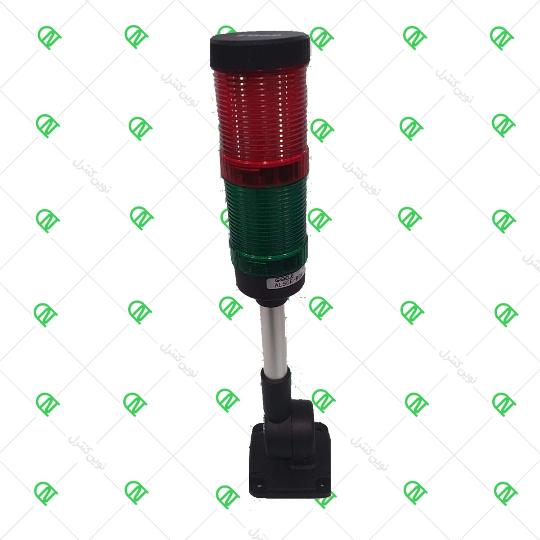 چراغ آلارم دو طبقه Buzzer دار مدل AL50E-RGM-23Z2