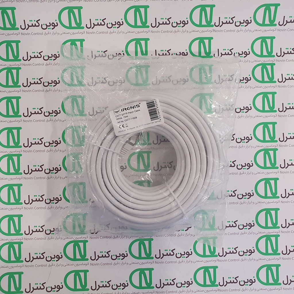 کابل پچ کورد اترنت 15 متری SFTP CAT7 برند IRENIS