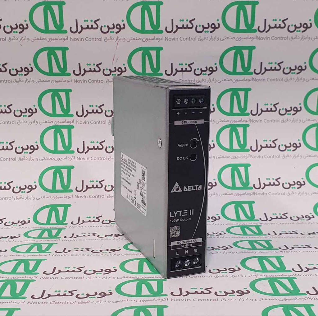 منبع تغذیه دلتا 24 ولت 5 آمپر مدل DRL-24V120W1EN