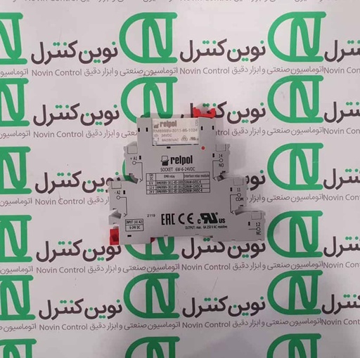 [relpol_plc_relay] رله پی ال سی 24 ولت 6 آمپر Relpol